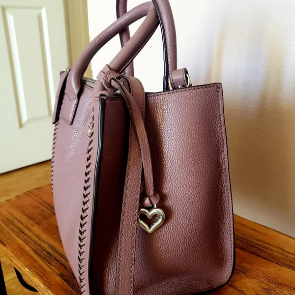 Brighton French Mauve Satchel with Braided Detail.Brand New - Picture 2 of 7